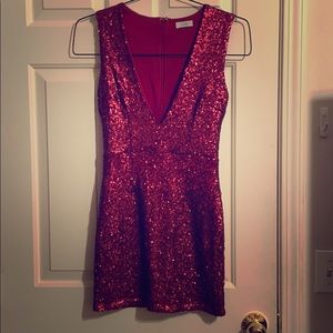 TOBI Sequin Cocktail Dress